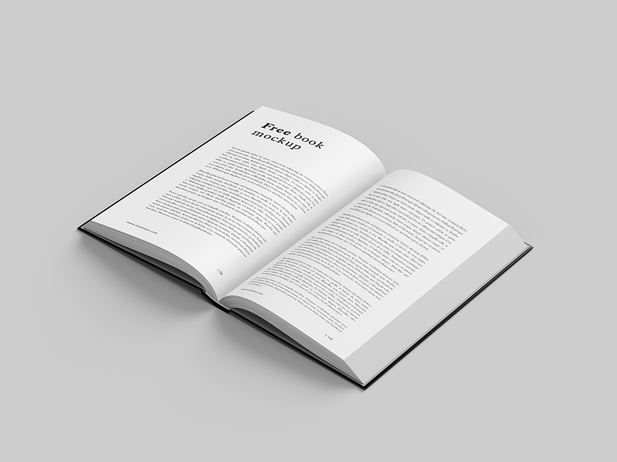高质感精装书籍样机mockup6组插图4