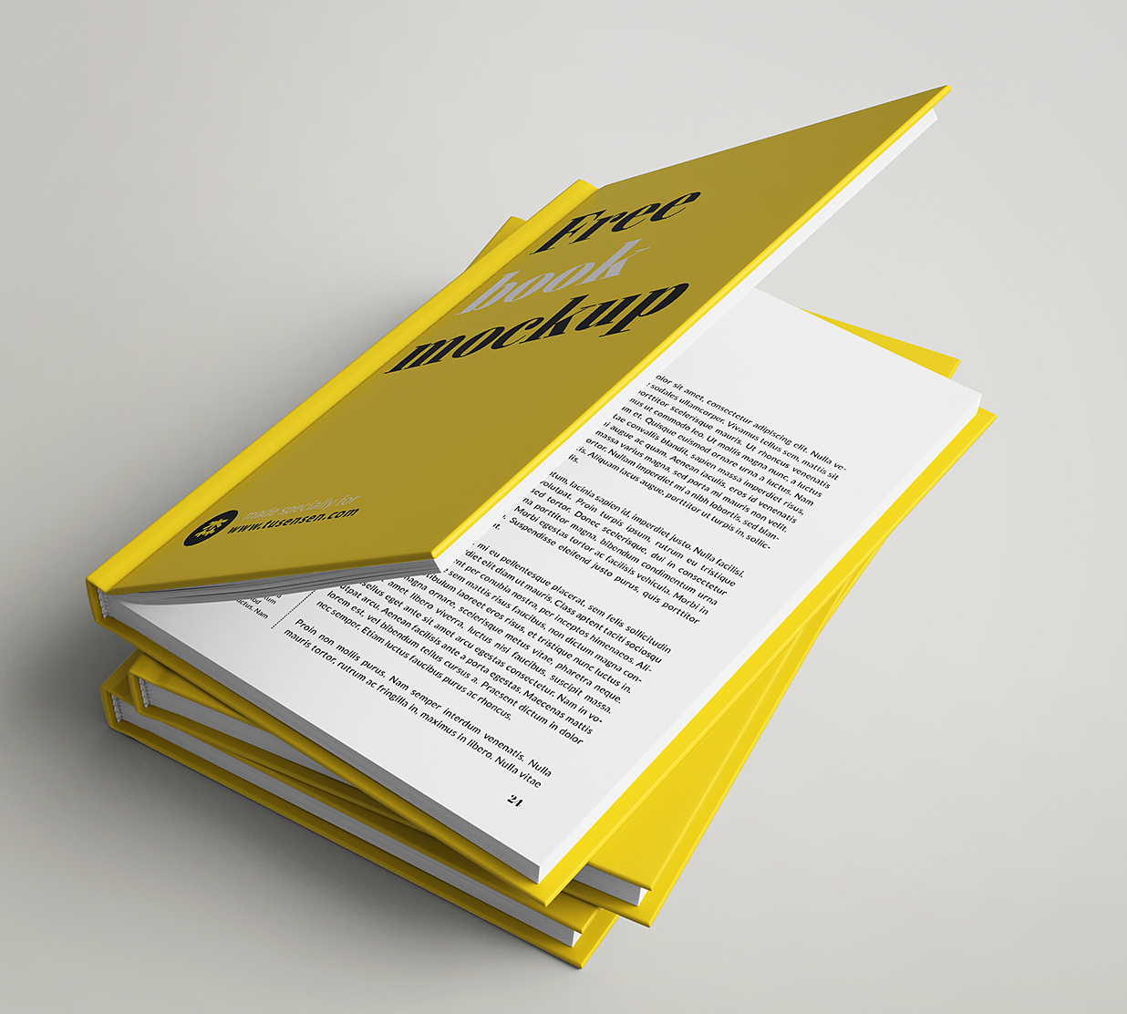 高质感精装书籍样机mockup7组插图4
