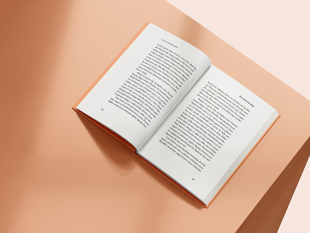 带场景的精装书籍样机mockup8组插图4