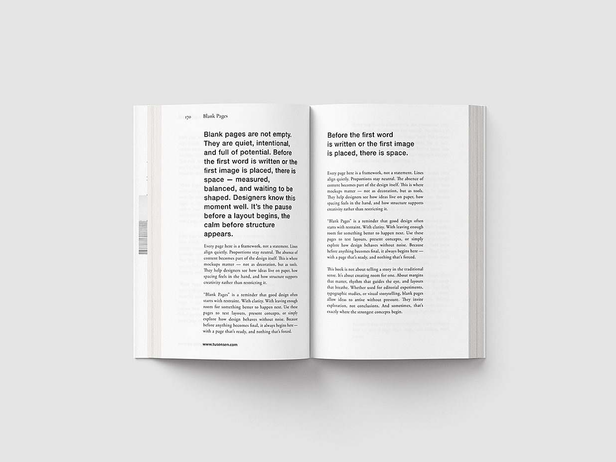 优雅的软装平装书籍样机mockup6组插图4