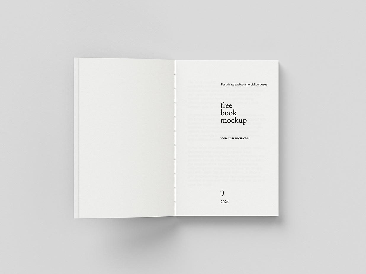 极简的软装平装书籍样机mockup7组插图4