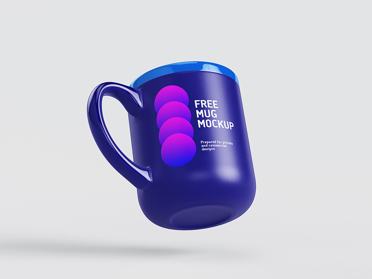 精致的马克杯咖啡杯样机mockup5组插图4