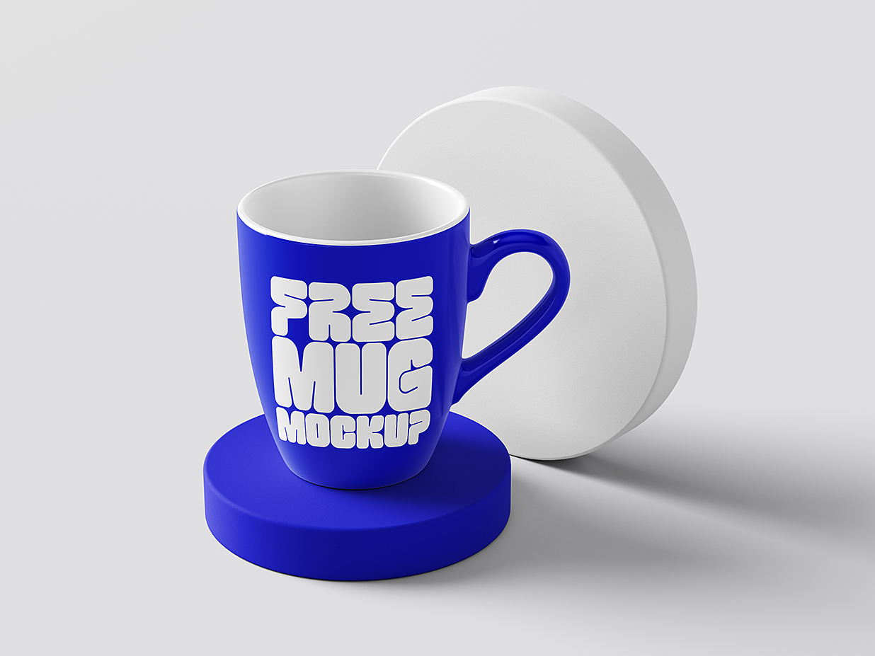 高质感马克杯咖啡杯样机mockup5组插图4