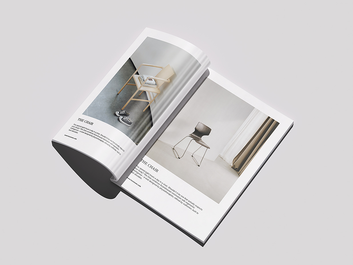 杂志画册样机 mockup8组插图4