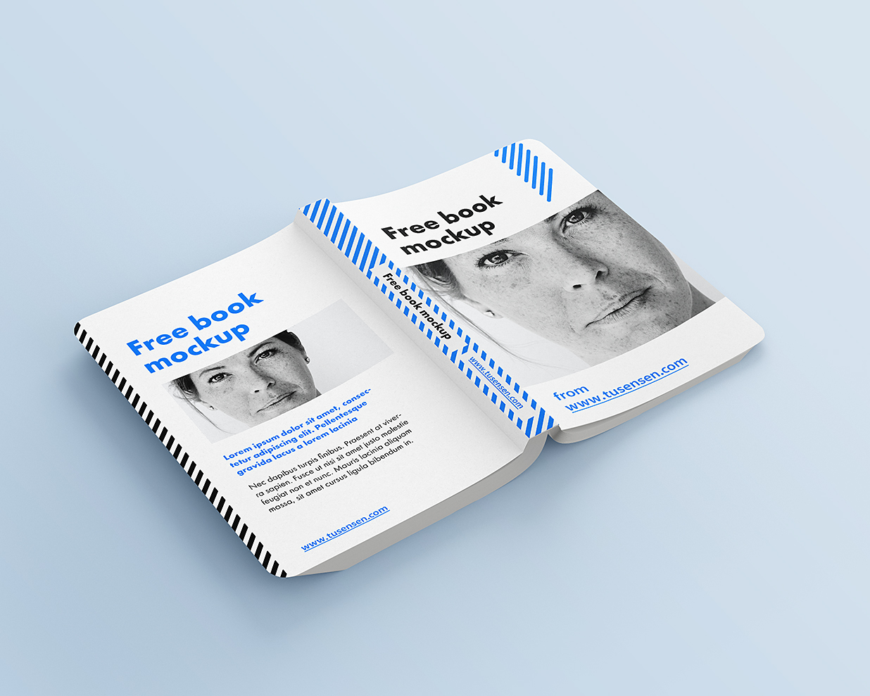 带圆角的软装平装书籍样机mockup8组插图7 带圆角的软装平装书籍样机mockup8组插图7