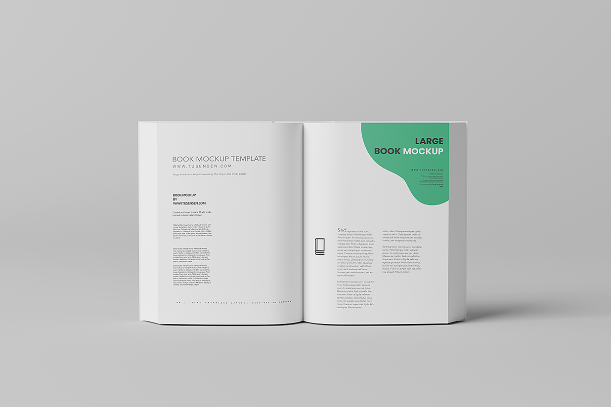 厚重的精装书籍样机mockup15组插图8