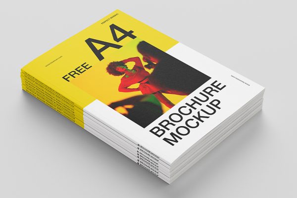 精致的杂志画册样机 mockup5组