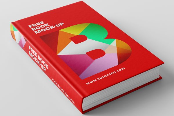 高质感厚重精装书籍样机mockup2组