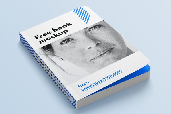 带圆角的软装平装书籍样机mockup8组