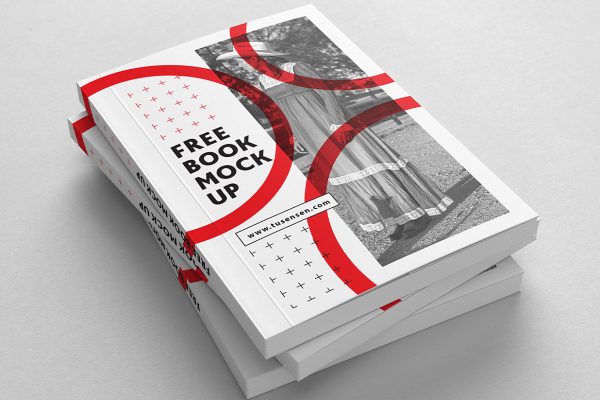 软装平装书籍样机mockup7组