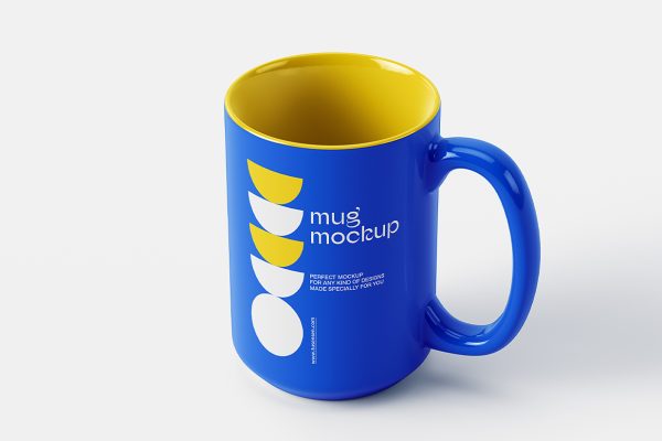 大号马克杯咖啡杯样机mockup4组