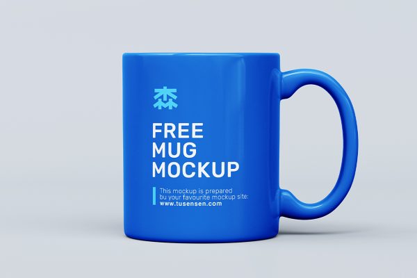 简约马克杯咖啡杯样机mockup4组