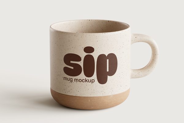 黏土马克杯咖啡杯样机mockup4组
