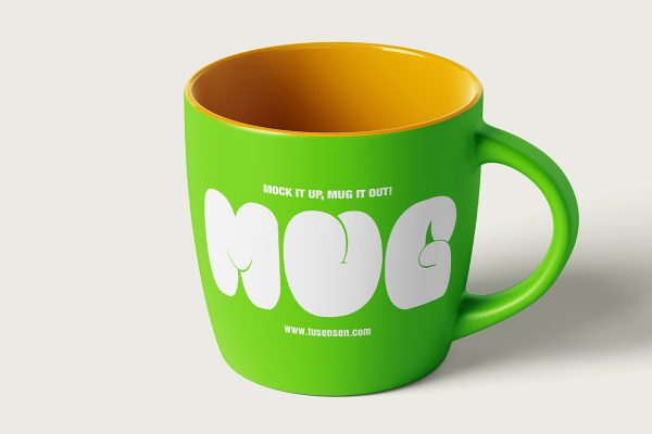 马克杯哑光陶瓷杯咖啡杯样机mockup5组