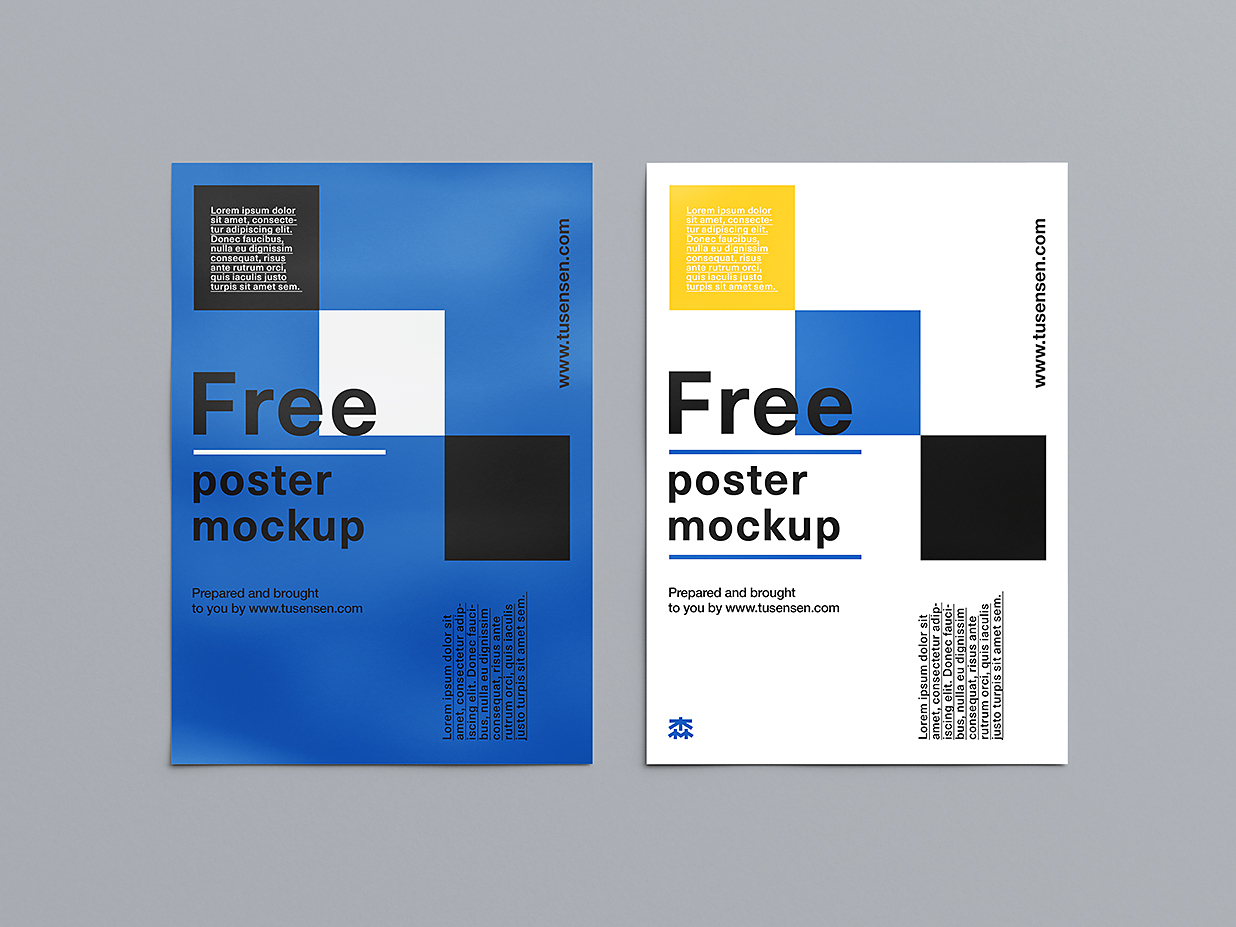 带纸筒的海报样机mockup11组插图9