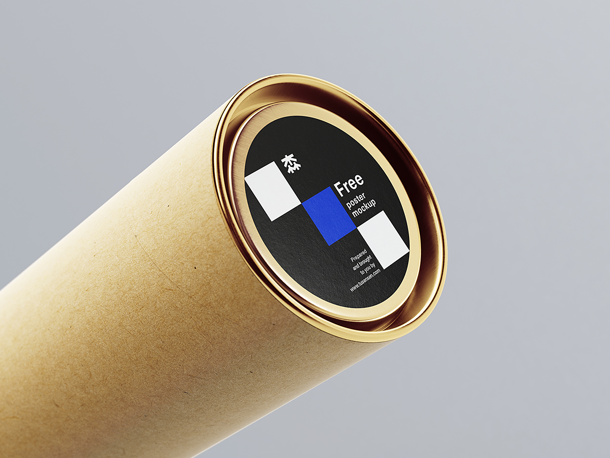 带纸筒的海报样机mockup11组插图10 带纸筒的海报样机mockup11组插图10