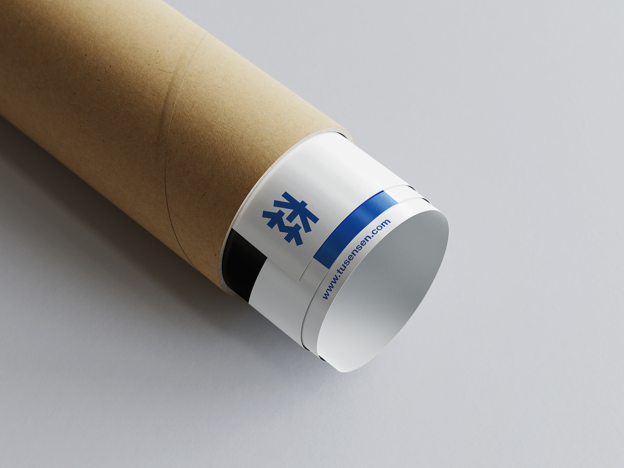 带纸筒的海报样机mockup11组插图2