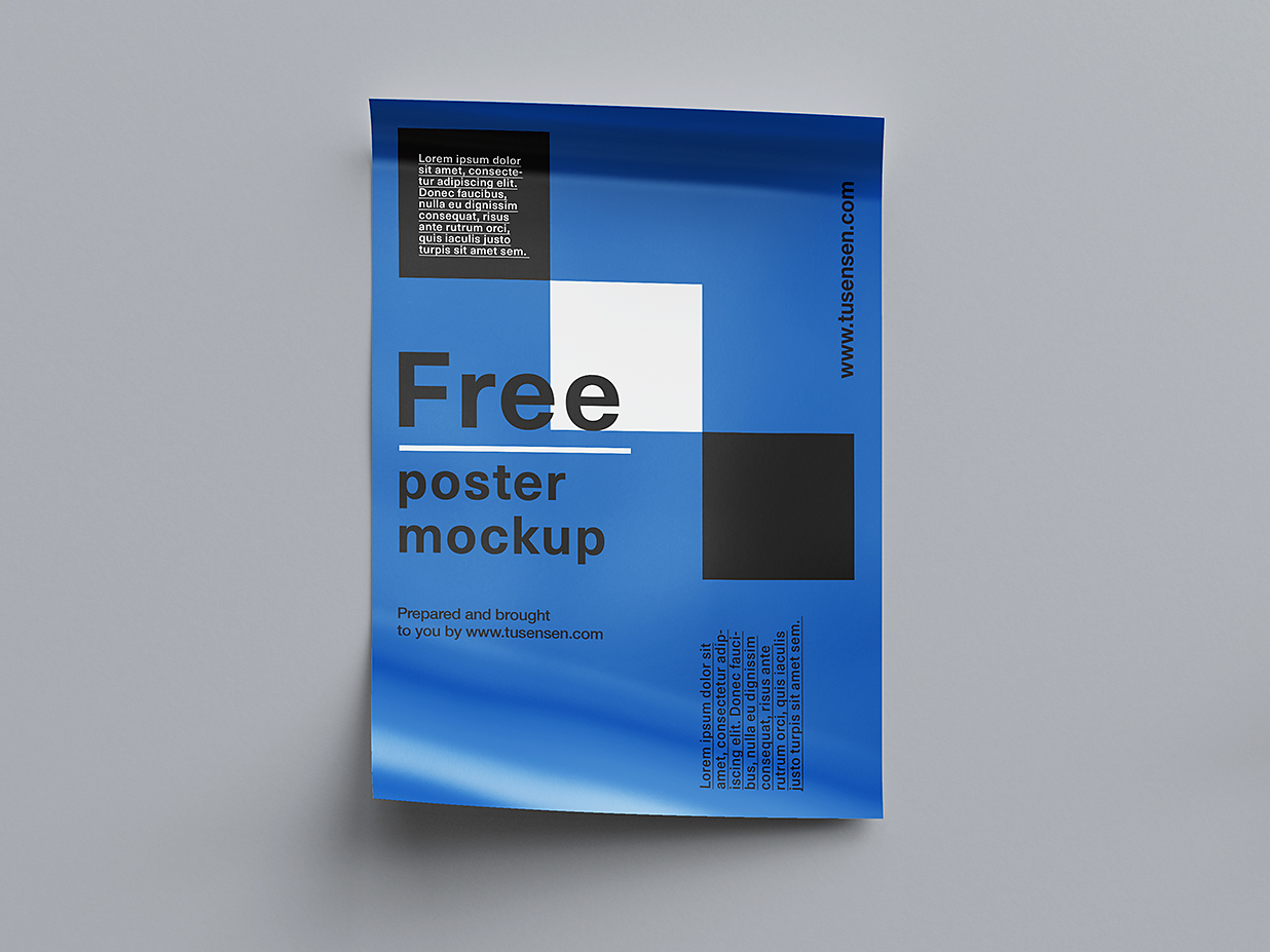 带纸筒的海报样机mockup11组插图3