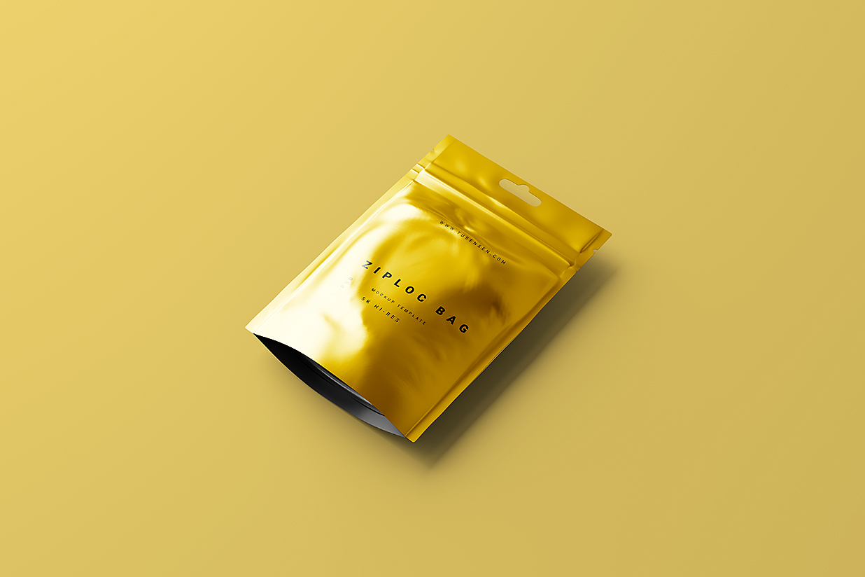拉链袋自立袋自封袋包装样机mockup插图 拉链袋自立袋自封袋包装样机mockup插图