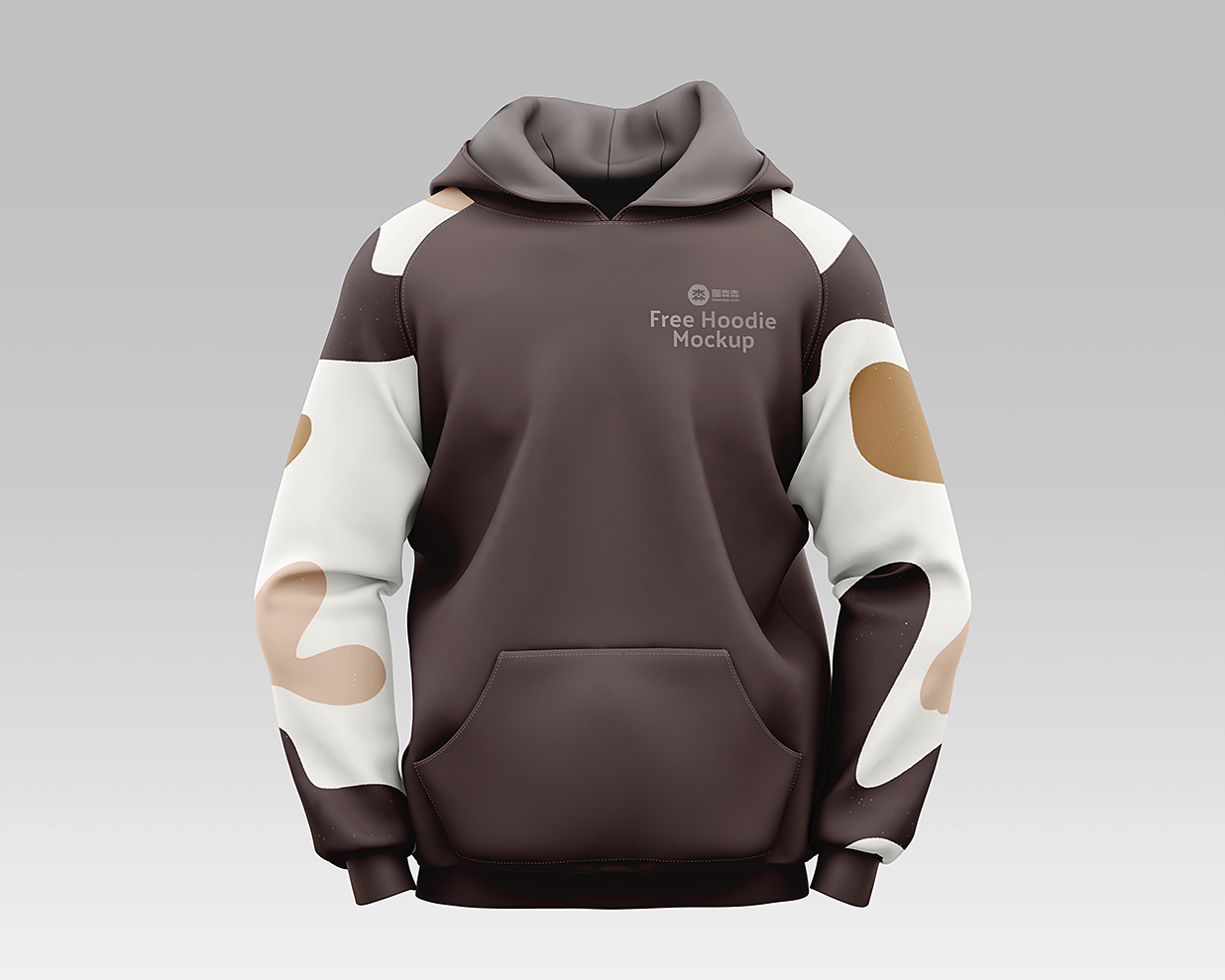 高质感连帽衫卫衣样机mockup3组插图
