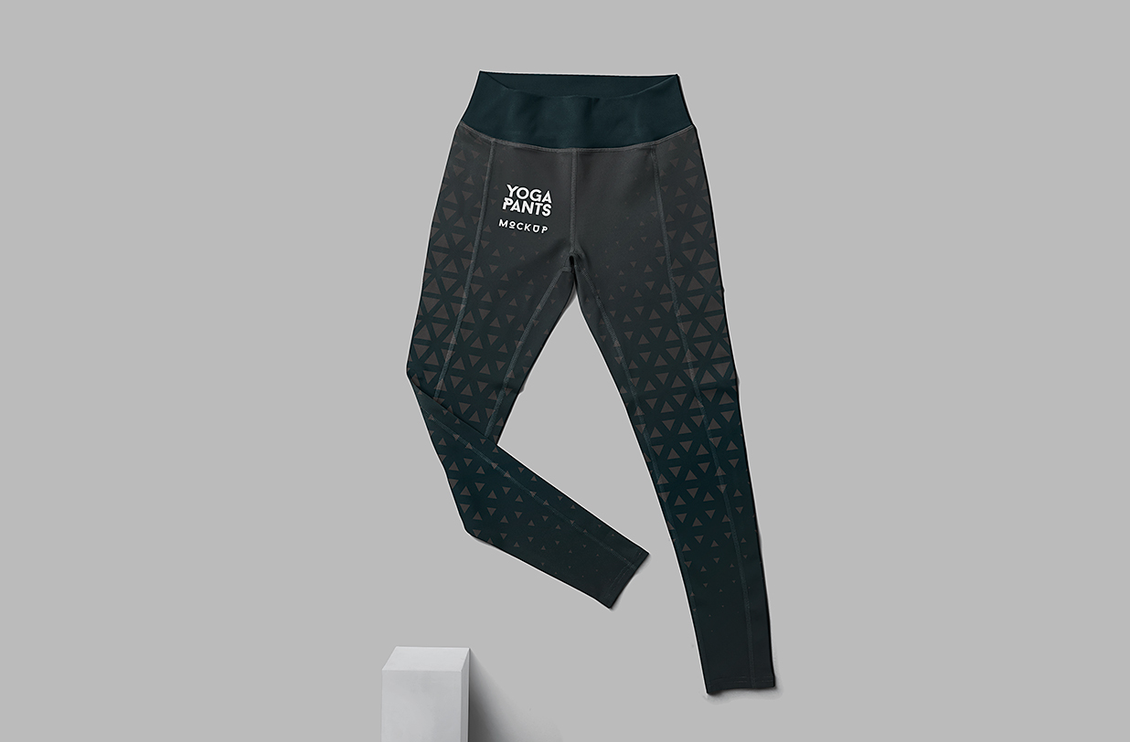 瑜伽裤紧身裤健身裤样机mockup4组插图