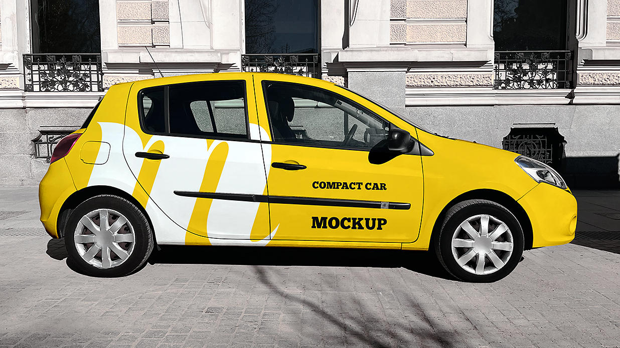 小车样机mockup插图 小车样机mockup插图