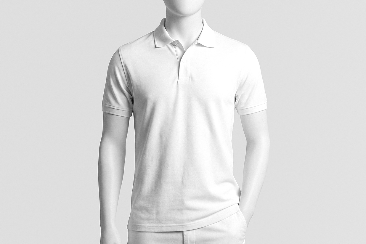 带人体模特的Polo衫样机mockup插图1 带人体模特的Polo衫样机mockup插图1