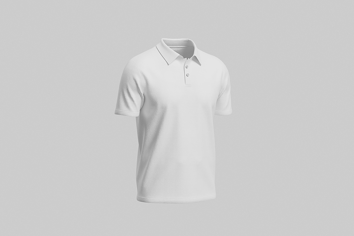 高质感短袖Polo衫样机mockup4组插图4