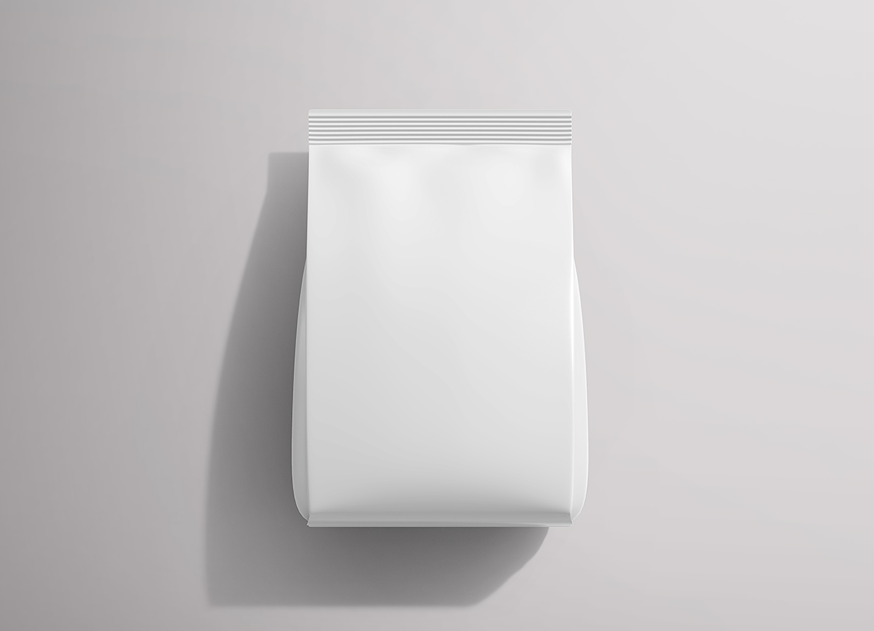 哑光咖啡袋自立袋自封袋包装样机mockup12组插图12