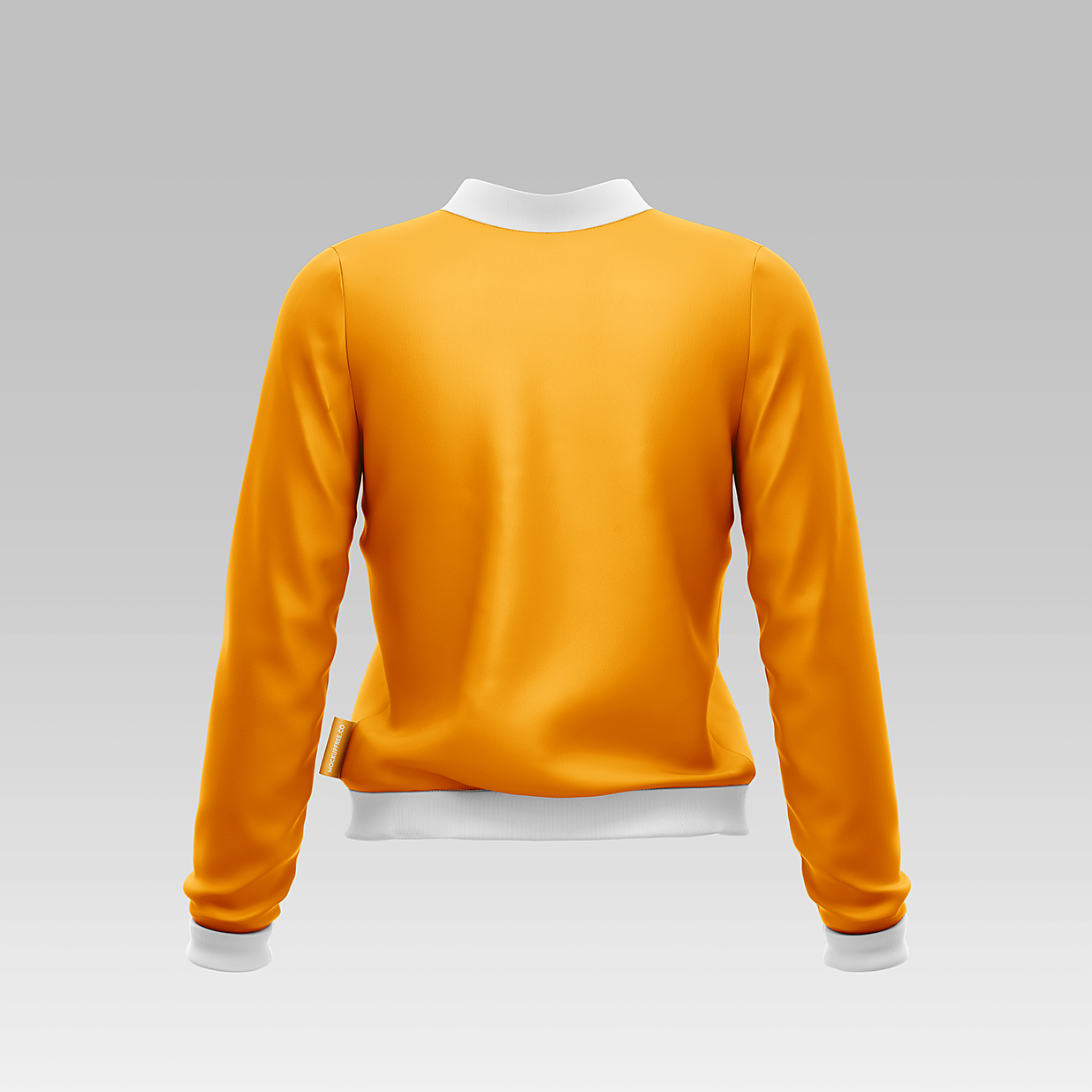 女生带拉链的外套夹克样机mockup3组插图1