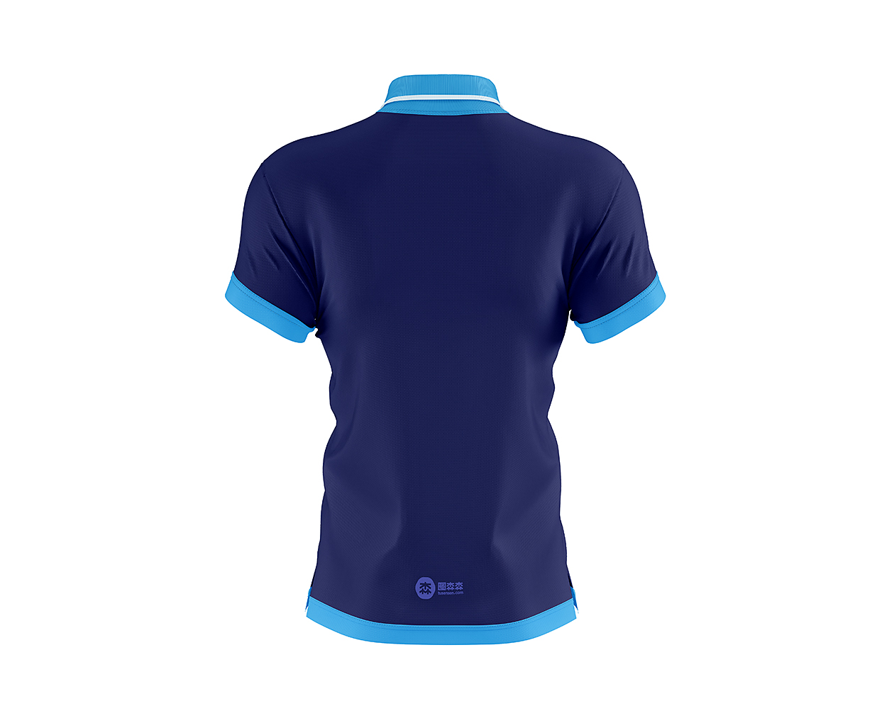 经典短袖Polo衫样机mockup3组插图1