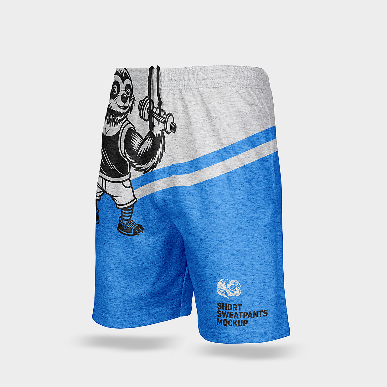 高质感短款运动裤样机mockup2组插图1 高质感短款运动裤样机mockup2组插图1