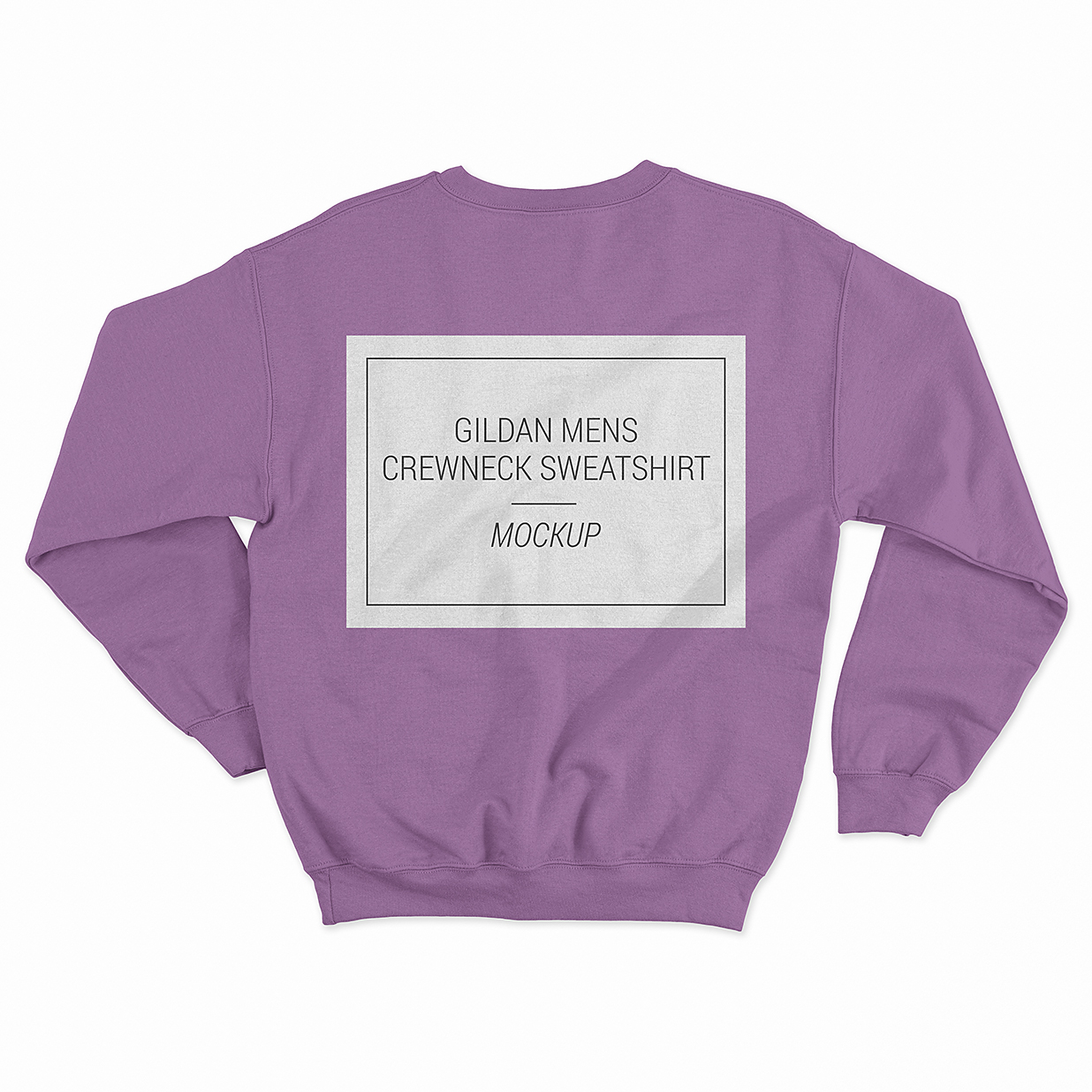 圆领卫衣样机mockup2组插图1 圆领卫衣样机mockup2组插图1