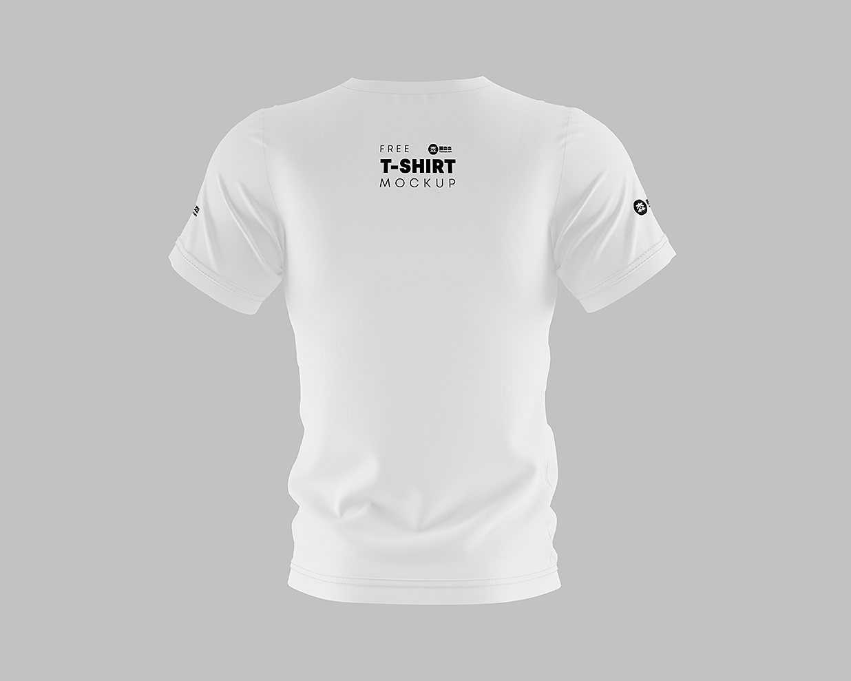 简约短袖T恤样机mockup3组插图2 简约短袖T恤样机mockup3组插图2