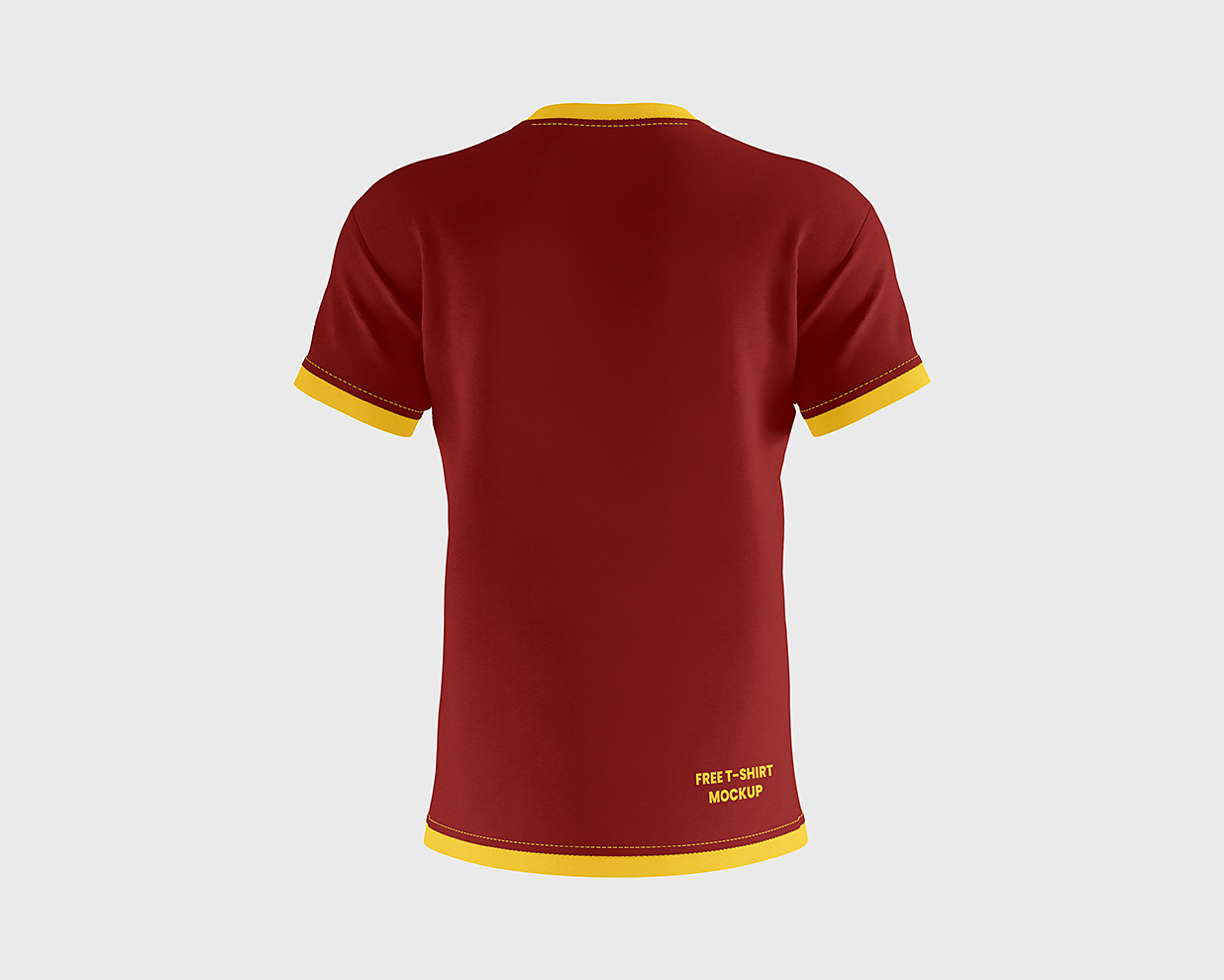 运动衫短袖T恤样机mockup3组插图2