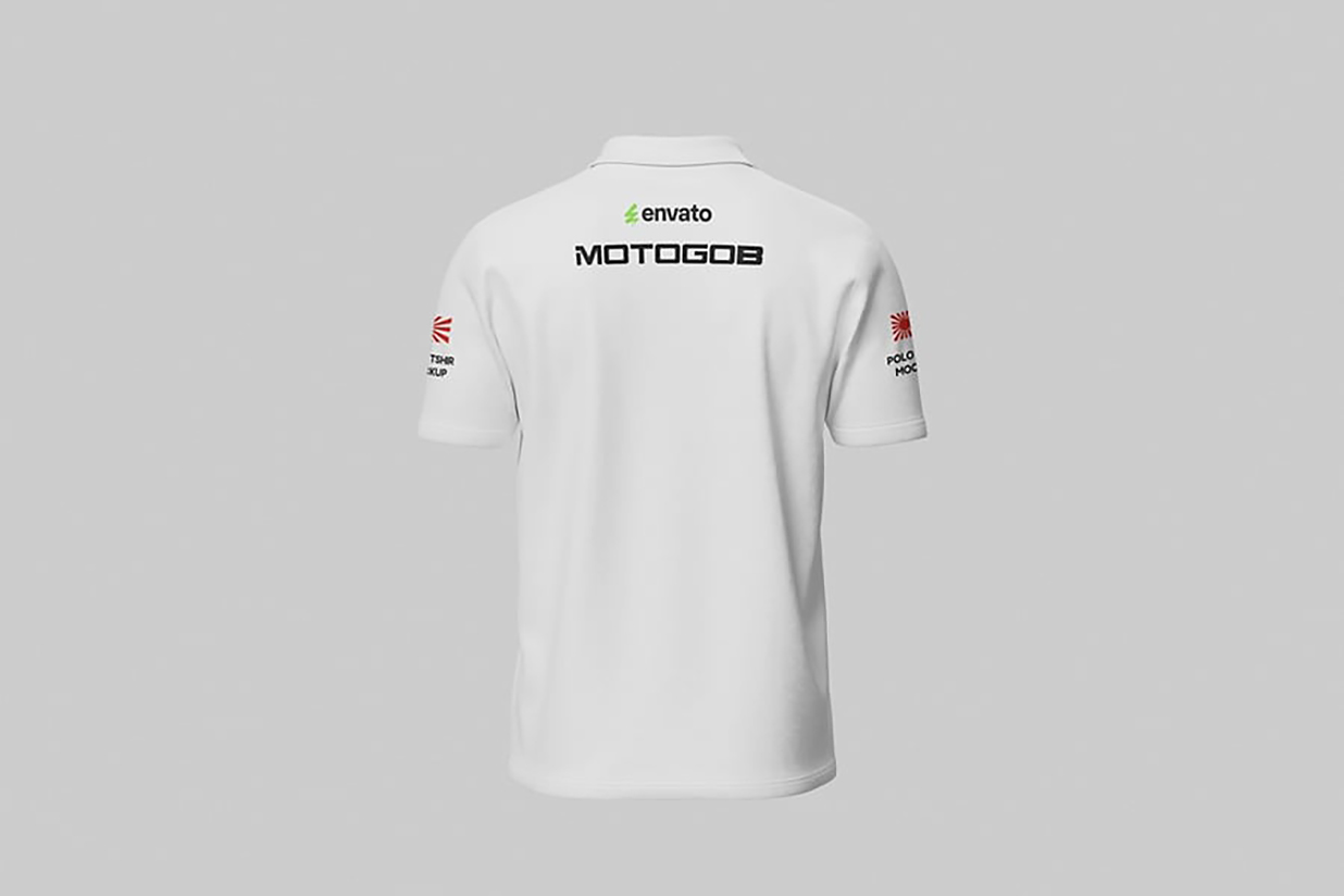 高质感短袖Polo衫样机mockup4组插图2