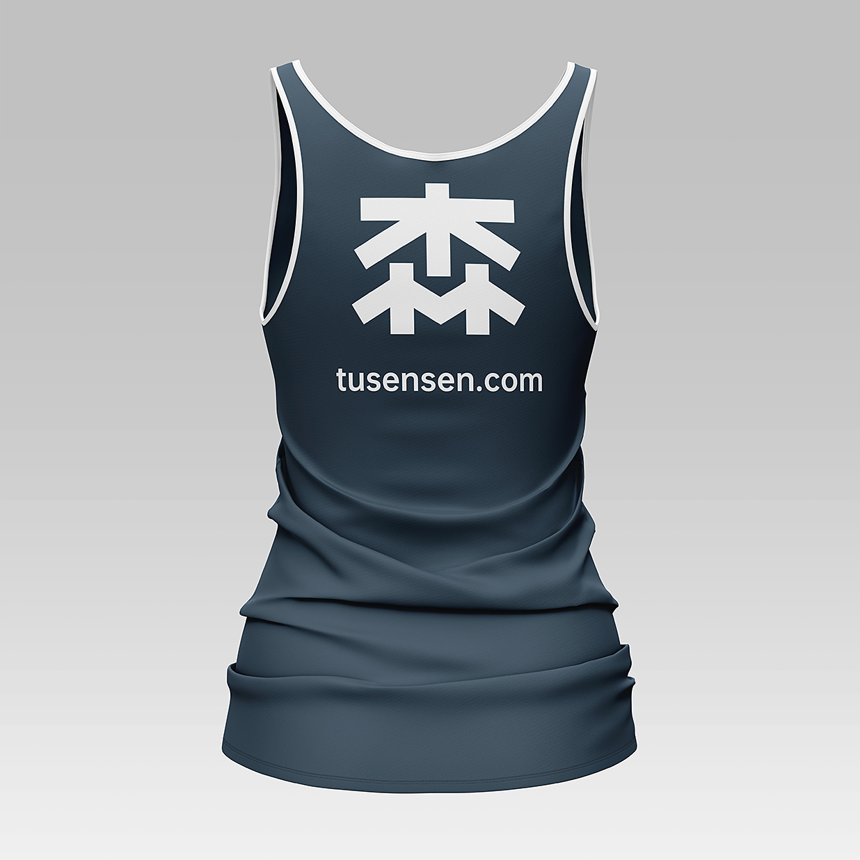 带褶皱的女生运动背心样机mockup3组插图2 带褶皱的女生运动背心样机mockup3组插图2