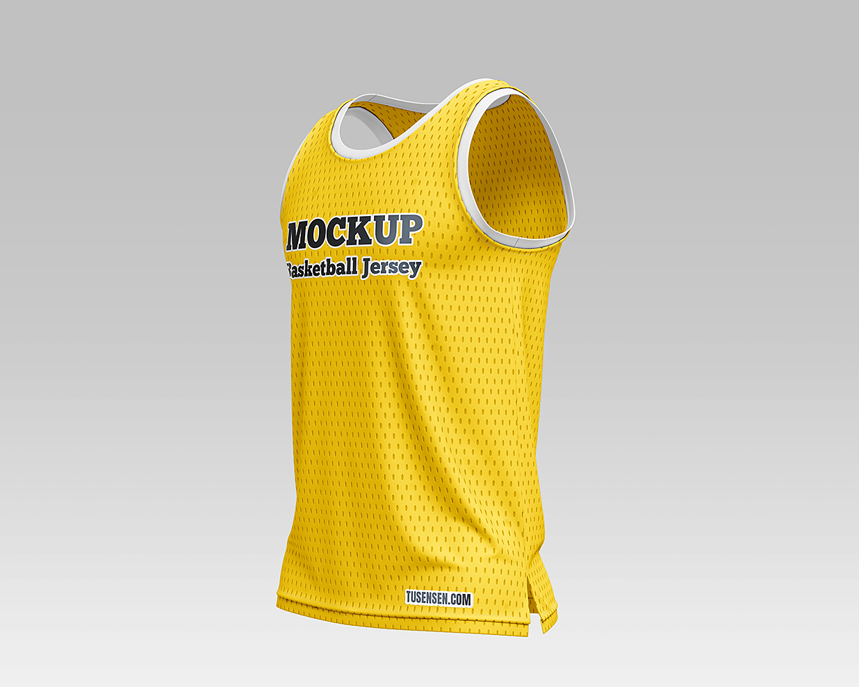 篮球服运动背心样机mockup3组插图2
