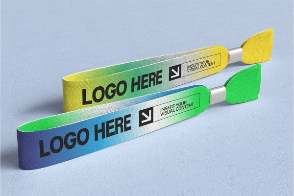纸质手环腕带样机mockup3组