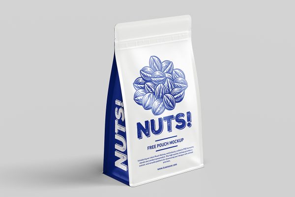 高质感自立袋自封袋咖啡袋食品包装袋样机mockup4组缩略图 高质感自立袋自封袋咖啡袋食品包装袋样机mockup4组