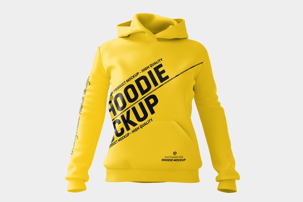 连帽衫卫衣正反俩面样机mockup2组