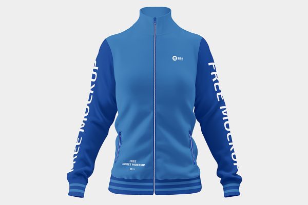 带拉链的外套夹克样机mockup3组