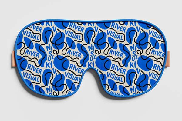 睡眠眼罩样机mockup