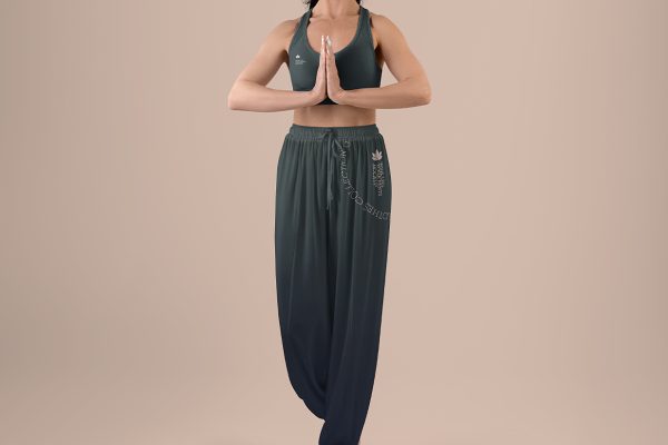阔腿裤和瑜伽服上衣样机mockup2组