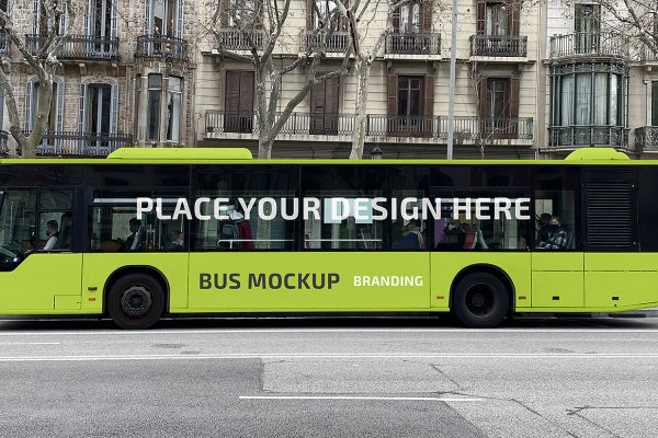 公交车样机mockup