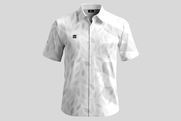 短袖衬衫样机mockup