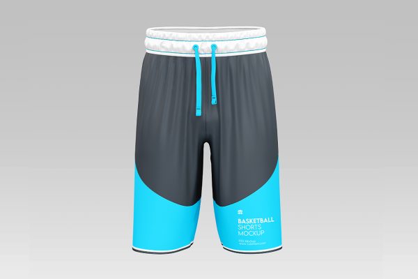 篮球裤短款运动裤样机mockup3组缩略图 篮球裤短款运动裤样机mockup3组