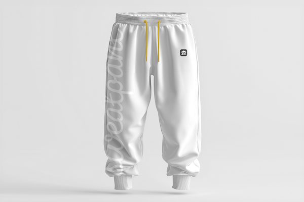 宽松款运动裤长裤样机mockup缩略图 宽松款运动裤长裤样机mockup