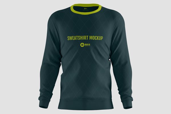 圆领长袖卫衣样机mockup3组缩略图 圆领长袖卫衣样机mockup3组