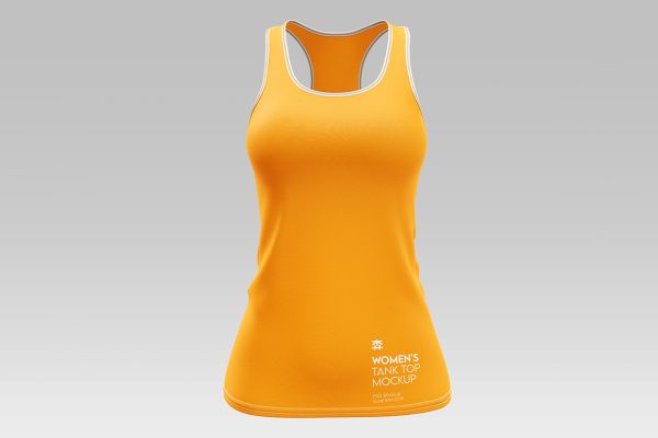 女生运动背心样机mockup3组缩略图 女生运动背心样机mockup3组